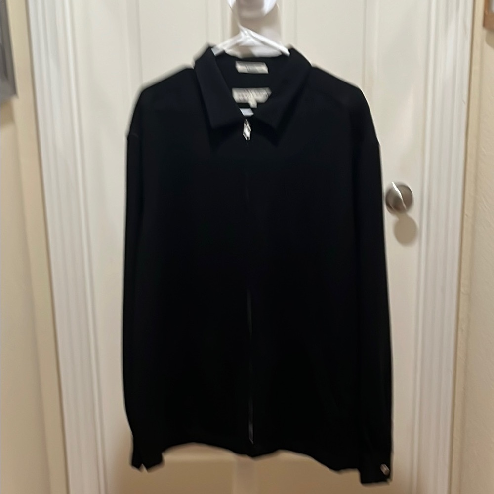 Black Zip-Up Jacket